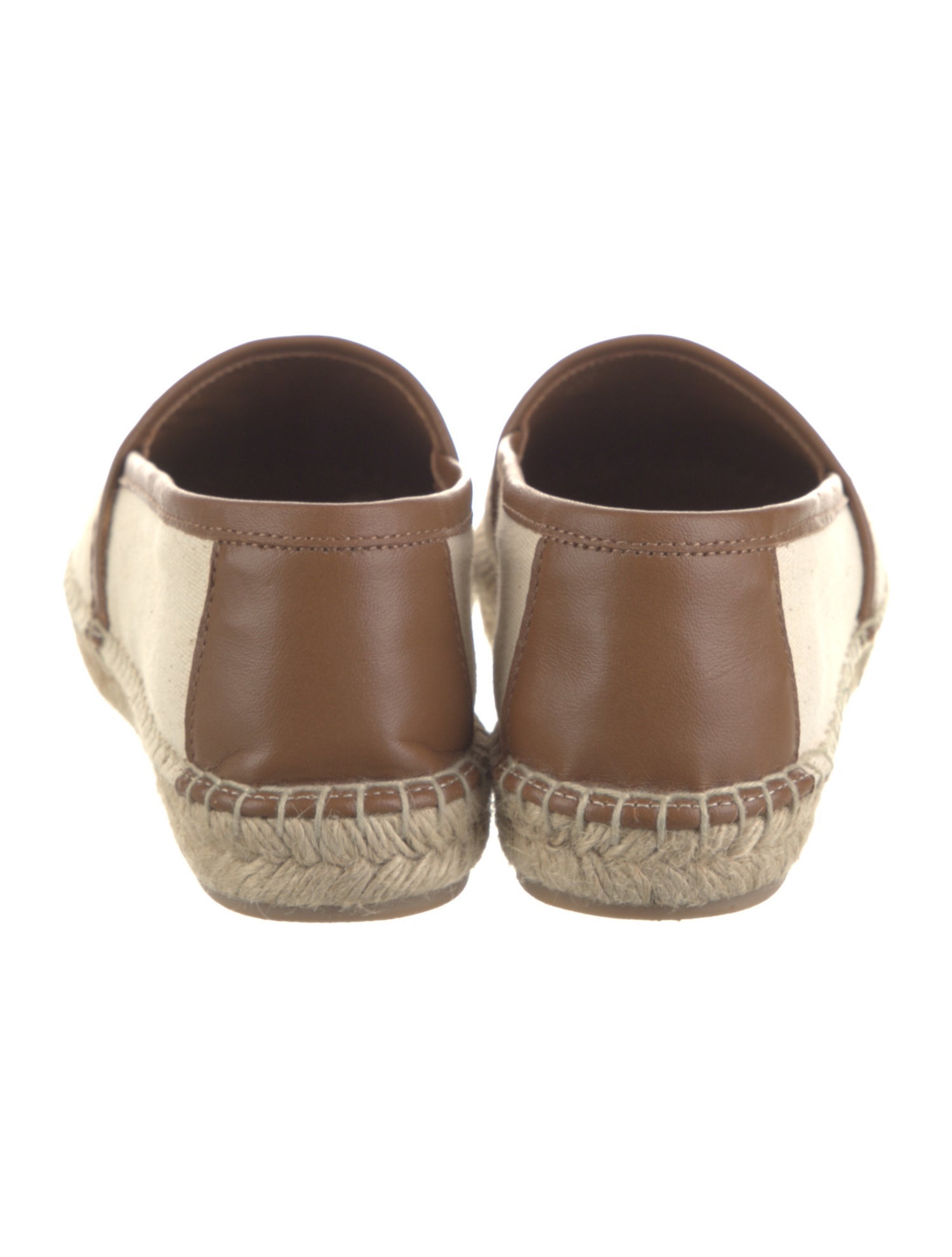 Weekend Max Mara Canvas Embroidered Accent Espadrilles